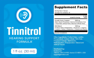 Tinnitrol Product Overview