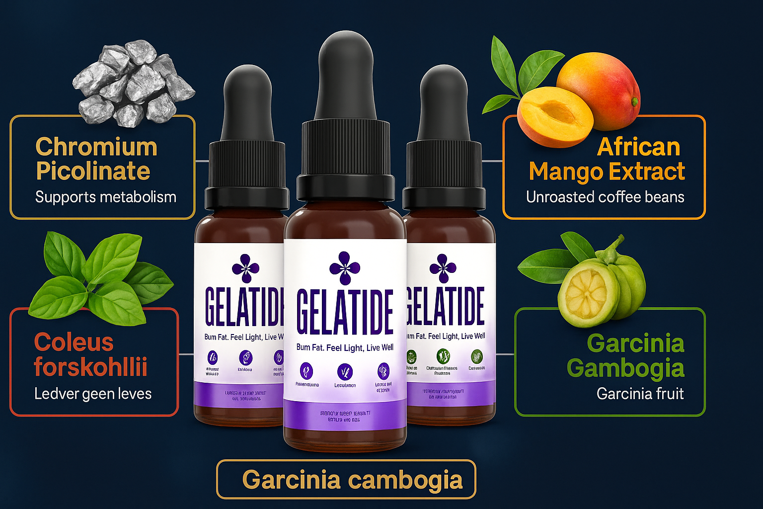 Gelatide ingredients